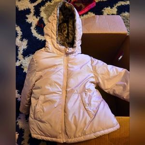 2T, Light Pink, The Children's Place puffer coat